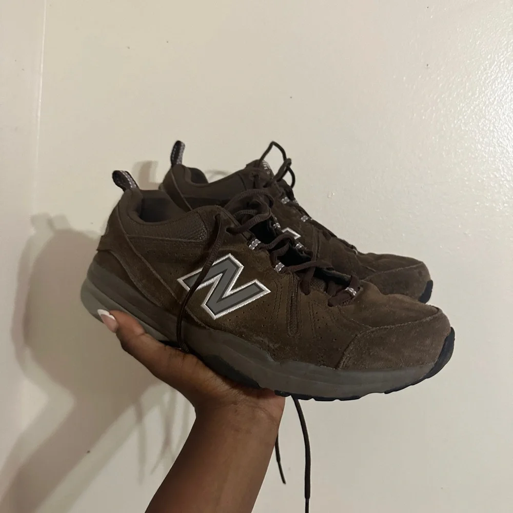 New‎ Balance 608 V5 Shoes Mens 7.5 2E Brown Suede Comfort Walking Cross Trainer s-l1200.jpg main image 4